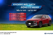 KHOANG MÁY SẠCH, ĐỘNG CƠ MẠNH