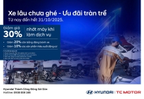 XE LÂU CHƯA GHÉ, ƯU ĐÃI TRÀN TRỀ