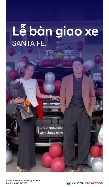 Giao Xe Hyundai Santa Fe 