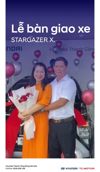 Bàn Giao Xe Stargazer X