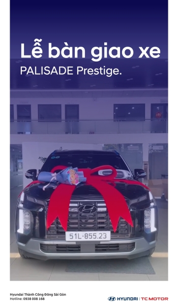 Bàn Giao Xe Palisade