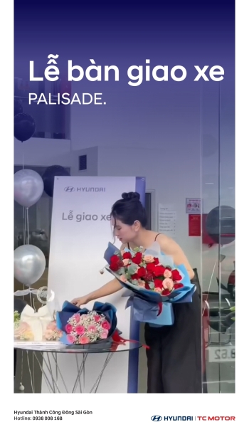 Bàn Giao Xe Palisade