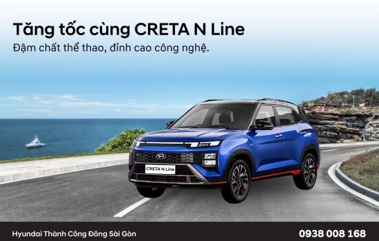 CRETA N LINE CHINH PHỤC NGƯỜI TRẺ