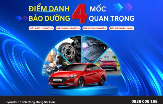  ĐIỂM DANH 4 MỐC BẢO DƯỠNG Ô TÔ QUAN TRỌNG 