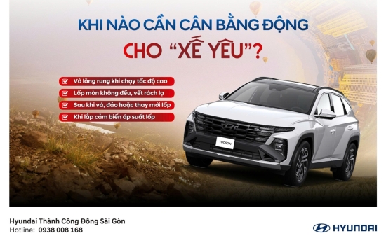 KHI NÀO CẦN CÂN BẰNG ĐỘNG CHO “XẾ YÊU”?