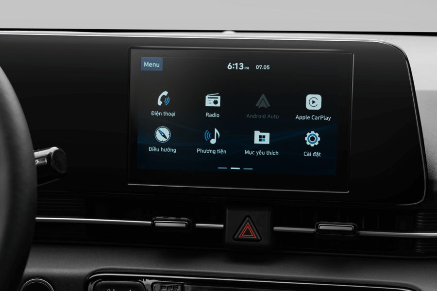 Màn hình giải trí 8 inch tích hợp Apple Carplay/Android Auto không dây