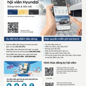 CHƯƠNG TRÌNH HỘI VIÊN HYUNDAI | Đồng hành & Gắn kết