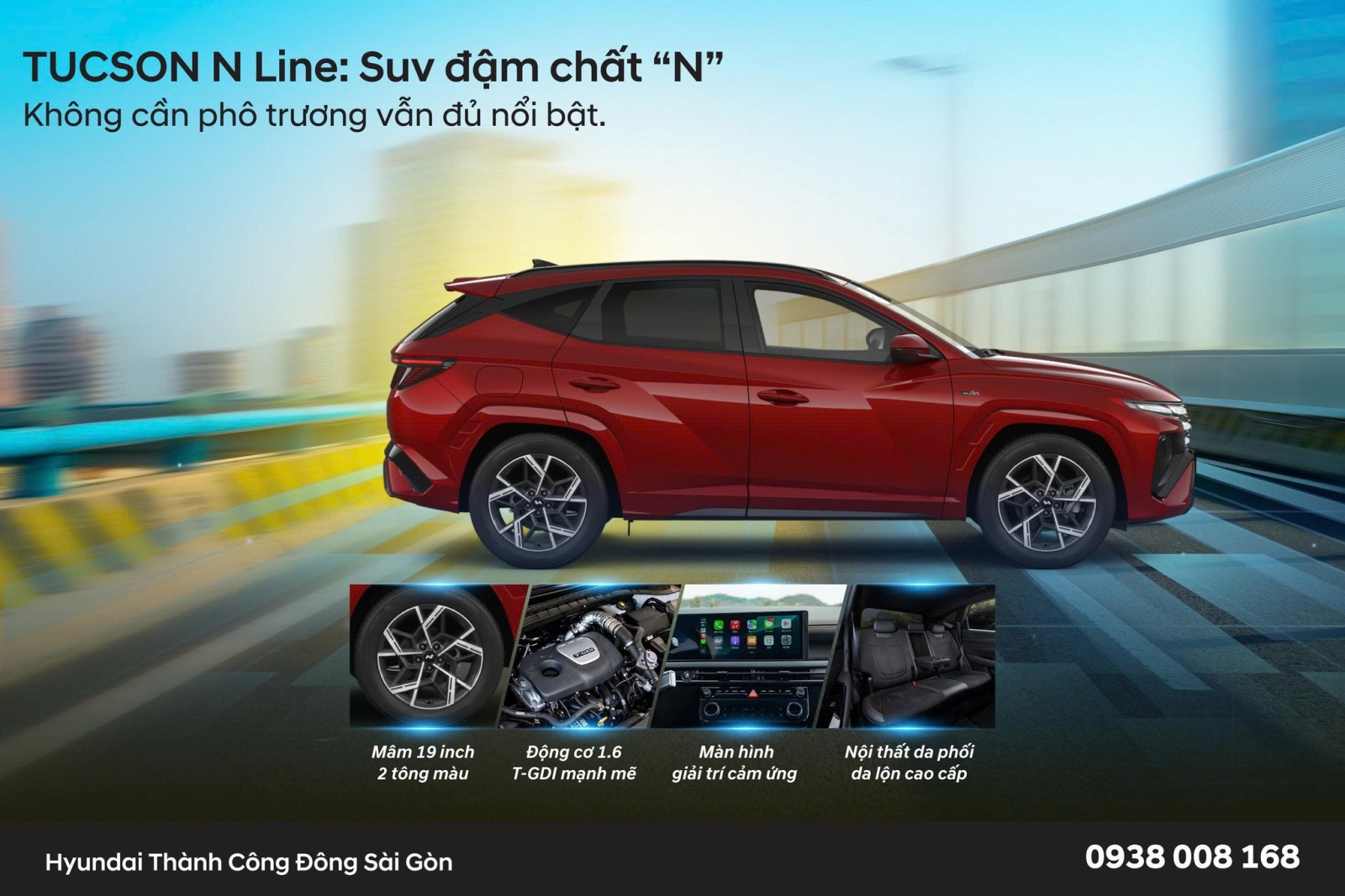 TUCSON N LINE: SUV ĐẬM CHẤT “N”