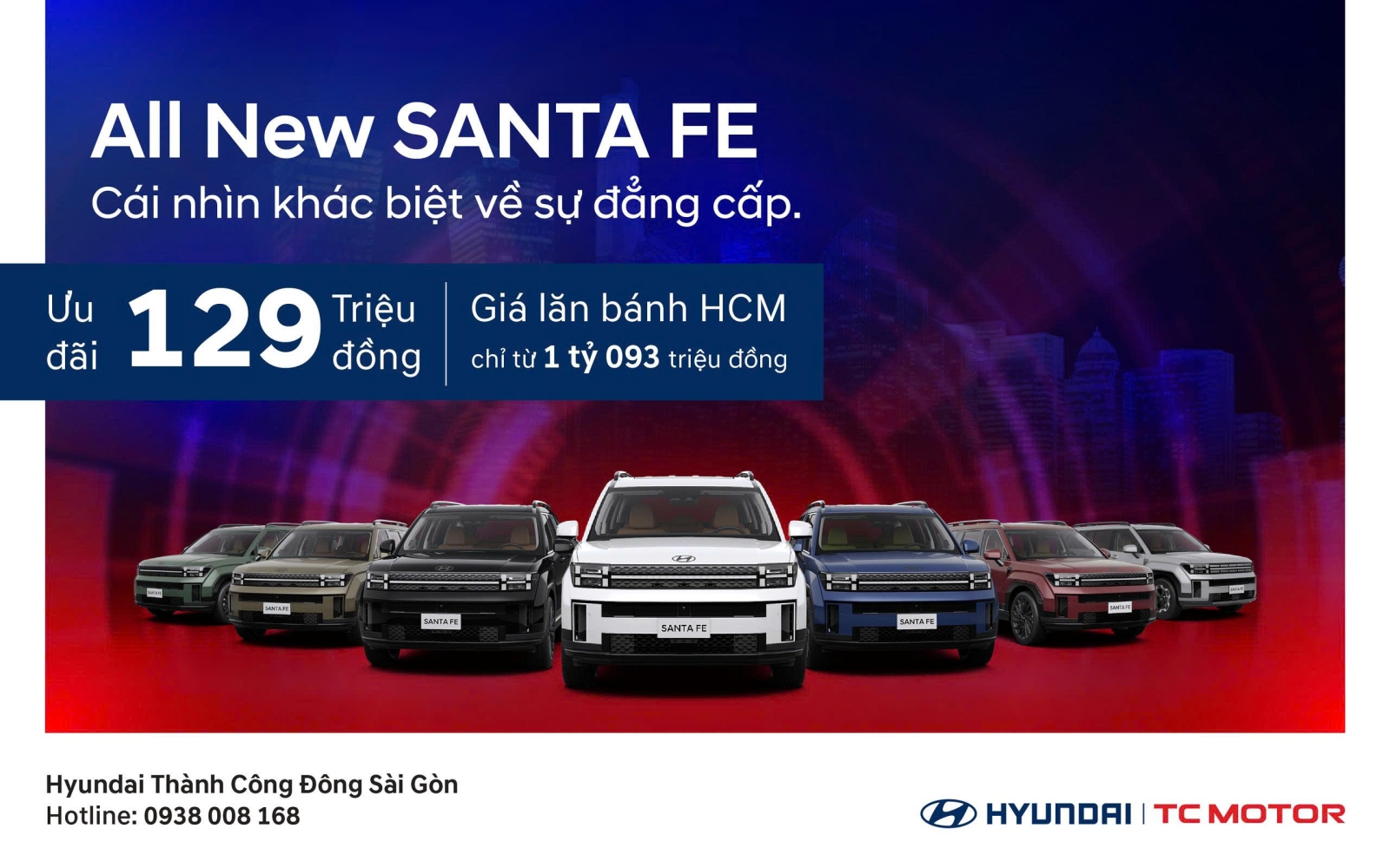 ALL NEW SANTA FE - CÁI NHÌN KHÁC BIỆT VỀ SỰ ĐẲNG CẤP
