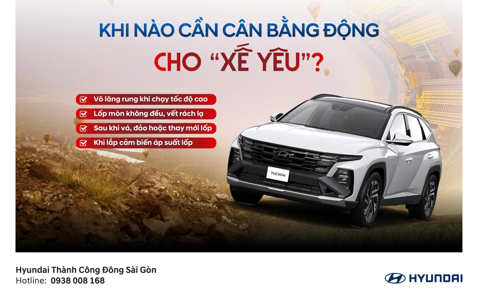 KHI NÀO CẦN CÂN BẰNG ĐỘNG CHO “XẾ YÊU”?