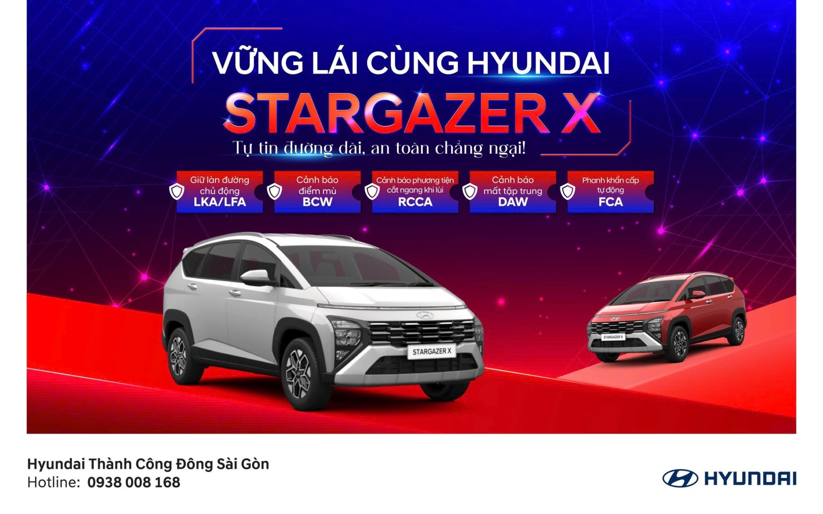 VỮNG LÁI CÙNG HYUNDAI STARGAZER X