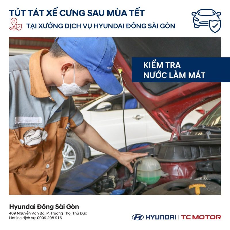 Bảo dưỡng xe sau Tết